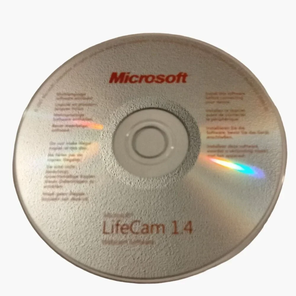 Microsoft LifeCam Software Installation CD Product Guide Information